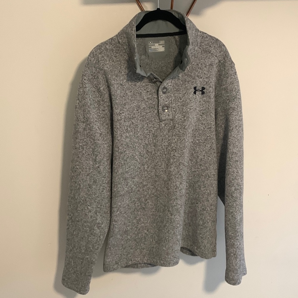 Men's UA Storm Specialist Sweater
Size: Large
Color: True Gray Heather